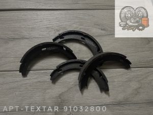 Комплект колодок ручника TEXTAR 91032800 — для Mercedes, в наличии, гарантия качества