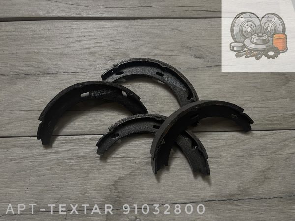 Комплект колодок ручника TEXTAR 91032800 — для Mercedes, в наличии, гарантия качества