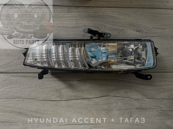Противотуманная фара правая Hyundai Accent (2006) — артикул 9220225300, аналог ST‑221‑20T1R, в наличии.