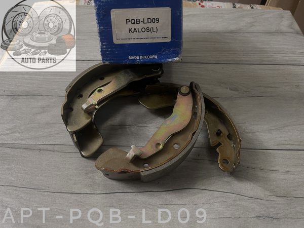 IMG_1873 Тормозные колодки PQB‑LD09 (задние, барабанные) для Chevrolet Kalos (L) — оригинал из Кореи.