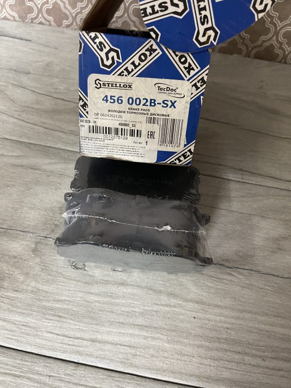 Тормозные колодки Stellox 456 002B‑SX — надёжная замена для вашего авто